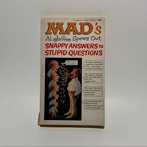 Vintage 1968 Mad’s Al Jaffee Spews Out" Comic Book